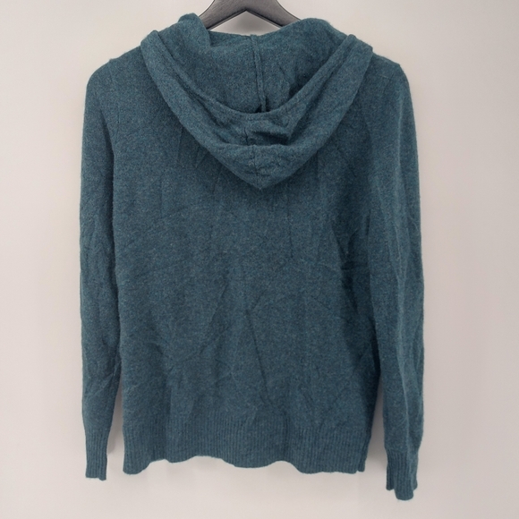 C By Bloomingdales Teal Cashmere Team Size XS - Picture 4 of 7